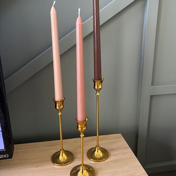 NEW  Set of 3 Candlestick Holders Taper Candle Holders, Candle Stick Hol… - Picture 10 of 10